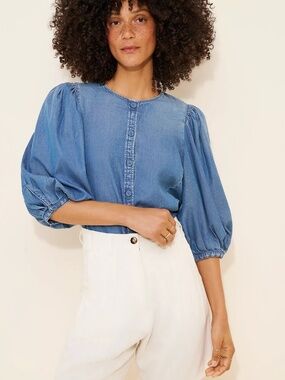 Madewell Denim Erin Top